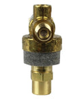 131B Pilot Unloader Valve For Air Compressors, Gold Finish Replacement Part With Easy Install, compact valve design