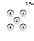 14mm 304 Stainless Steel G100 Precision Bearing Balls 5 Pieces Smooth Finish Corrosion Resistant High Grade Ball Bearings For CNC DIY Makers And Gearheads Craft Projects, 5 pieces