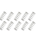 Premium 150Pcs 304 Stainless Steel Compression Springs Set For DIY Projects, Small Pen Springs In 4-6Mm Outer Diameter, 10-30Mm Length, Wire Diameter 0.3-0.5Mm, Durable Reusable Kit For Gadgets, Electronics, And Crafts. 304 stainless steel compression springs set, 4-6mm OD, 10-30mm length