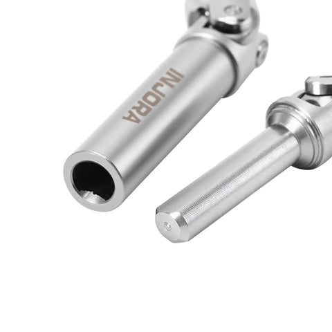 Close-up view of Heavy Duty Stainless Steel Drive Shafts For Redcat Ascent 32 RC Truck Upgrade, durable precision design.
