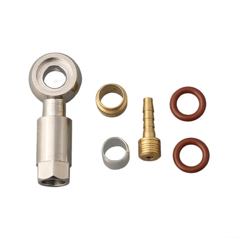 Banjo Hydraulic Hose Fitting With Metal Insert For Mountain Bike Disc Brakes MT4 MT5 MT6 MT7 MT8 Leak Free Connection