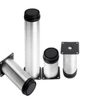 Adjustable Cabinet Legs 5Cm To 35Cm, 1 Pack, Furniture Leveling Feet, Silent Operation, Wear Resistant, Heavy Duty Support