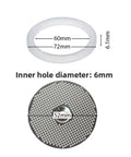 Pro Grade Espresso Coffee Machine Brew Head Seal Ring And Shower Screen Kit With 304 Stainless Steel Mesh And Silicone Gasket For 3601 3605 3200 Series Espresso Machines, 72mm ring 52mm screen