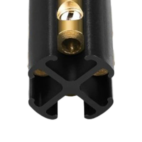 Heavy Duty Underground Wire Splice Kit Bundle Featuring Two Pieces Heat Shrink Tubing And Two Solid Connectors For Direct Burial Outdoor Wiring And Waterproof Sealing To Keep Your Connections Fresh And Secure, close-up connector