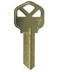 Bulk Box Of 250 Brass Key Blanks For Locksmiths And Pros, Built Tough Brass Construction, Smooth Edges, Ready To Cut