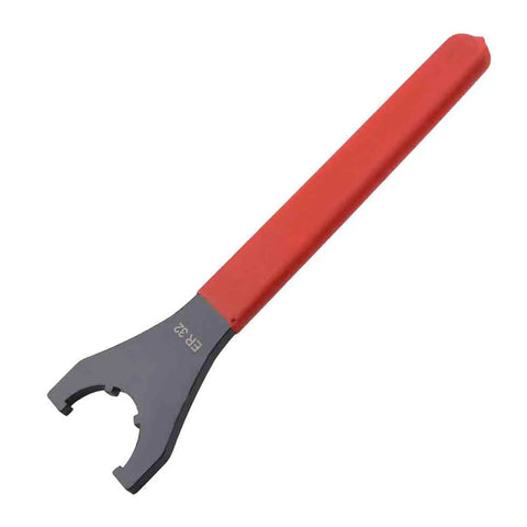 Spanner Clamping Nut Wrench For ER32 Collet Nuts Red Rock Solid Precision Collet Chuck Wrench For CNC Milling Lathe