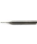 TEMO carbide downcut inlay router bit, 1/32" diameter, 1/8" shank, for wood carving and engraving.