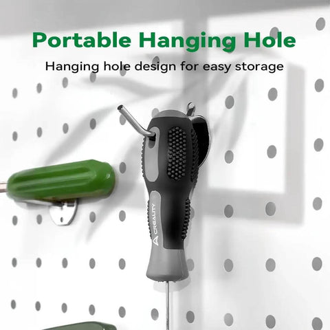 Clog Poke 3D Printer Nozzle Cleaning Kit with portable hanging hole design for easy storage.