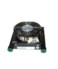 Front view of Pro Grade Hydraulic Air Cooler With Oil Radiator And Heat Exchanger AF0510 DC24V, 1 Pack, Air Cooled Hydraulic Cooler