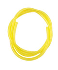 Yellow fuel line from Four Sizes Fuel Line Hose Kit With Four Feet Each ID By OD 0.08 By 0.14 1/8 By 3/16 1/8 By 1/4 3/32 By 3/16 Replacement Fuel Line