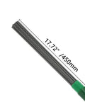 Cerium 2 Percent One Sixteenth Inch Tungsten Electrodes For TIG Welding Black Rods 17.72 Inch 450mm Long One Kg Pack For Iron Carbon Steel
