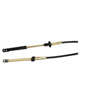 OEM Snap In 19ft Throttle And Shift Control Cable For Outboard Marine Motors Black Replacement Cable