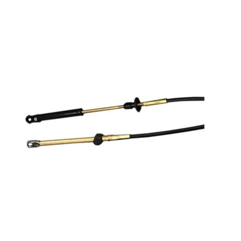 OEM Snap In 19ft Throttle And Shift Control Cable For Outboard Marine Motors Black Replacement Cable