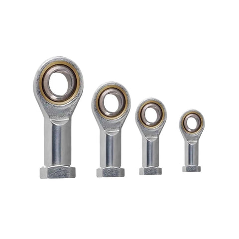 Rock Solid Fish Eye Rod End Joint Bearing Self Aligning Solid Forged Steel Bearing Ball Spherical Female Thread, various sizes.