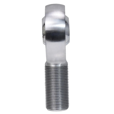 Track Day Ready Chromoly Rod End Ball Joint featuring one inch bore and 1 1/4 twelve thread heavy misalignment spacer.