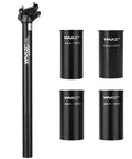 Alloy Bike Seatpost 27.2 X 400mm With Four Size Shim Spacers 28.6 30.4 30.9 31.6 For Mountain Road BMX MTB Lightweight Durable Seat Post Upgrade