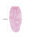 Extra Large Satin Sleep Cap For Long Hair And Braids, Pink Silk Hat, 10.6 inches, Comfortable Fit Keeps Hair Tangle Free