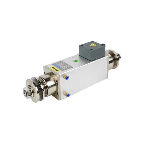 Heavy Duty Dual Head CNC Spindle Motor With Efficient Air Cooling for precision sanding, featuring dual spindle drive and robust design.