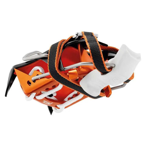 IRVIS Hybrid LeverLock Universal Crampons For Glacier Trekking And Ski Mountaineering with 10 Point Front Point System and Antisnow Tech