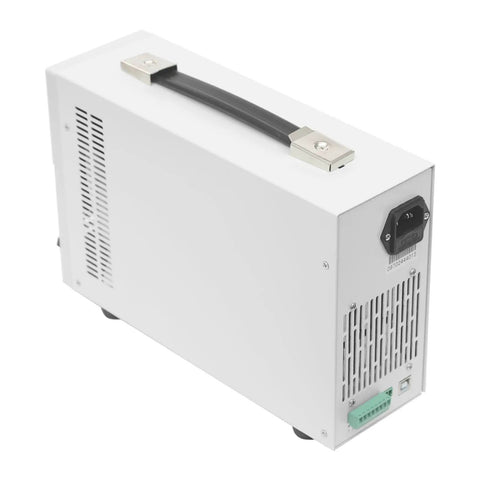 400W DC Electronic Load Tester With Single Channel USB Load Tester Battery Power Supply Analyzer Voltage Internal Resistance Tester ET5410A Top Notch Pro Grade Lab Quality For Battery Testing And Voltage Sweep Measurements, white metal rear view