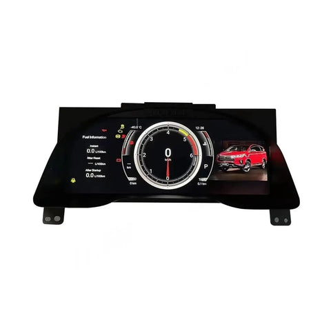 Toyota Innova 2016 To 2022 12.3 Inch LCD Dashboard Instrument Panel Digital Cluster Smart Gauges Module Upgrade For Super Smooth Readouts And Enhanced Onboard Experience, front view