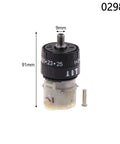 Lightweight Metal Gearbox Mechanism for Screwdriver and Drill, Brushless Electric Tool Transmission Kit, 91mm size shown