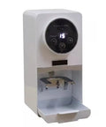 Next Level Electric Coffee Tamper 58mm Semi Automatic Espresso Press With Smart Contact Sensor, white design and pressure display.