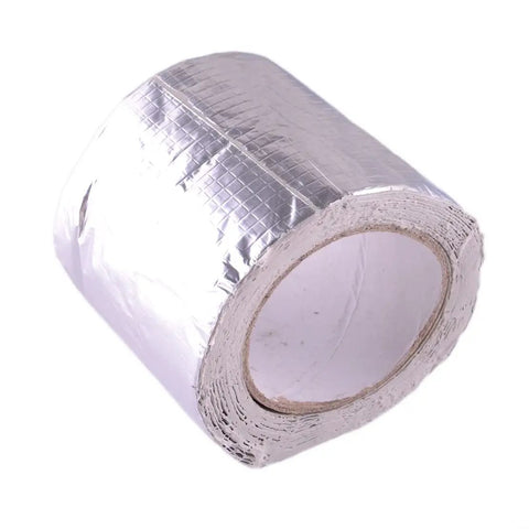 Waterproof Tape For Leak Repair 10cm By 5m Heavy Duty Aluminum Foil Backed Butyl Rubber Sealant Sticky Adhesive Tape