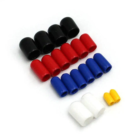 20 Piece Assorted Vacuum Line Caps Kit for Chevy Engines, One Eighth, Three Sixteenths, One Quarter, Three Eighths, Five Sixteenths Inch Caps