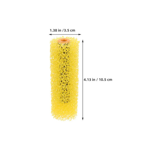 40 Pack Textured Paint Roller Sleeve Kit Featuring Ultra Thick Sponge Heads That Hit Different On Wall Embossing Jobs Delivers Massive Area Coverage For Worry Free Paint Tasks And Swift Weekend Wall Makeovers, yellow foam roller.