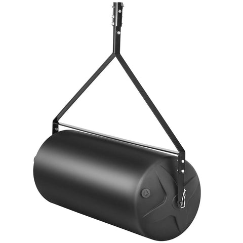 400lbs Tow Behind Lawn Roller With Large Capacity Durable LLDPE Drum And Sturdy Steel Frame For Sand Or Water Filled Yard Roller