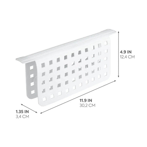 Kitchen Sink Mat Protector 11 By 12 Inches White Open Grid Plastic Sink Mat For Dish Protection In Kitchen Bathroom And Laundry Sinks The Euro Collection
