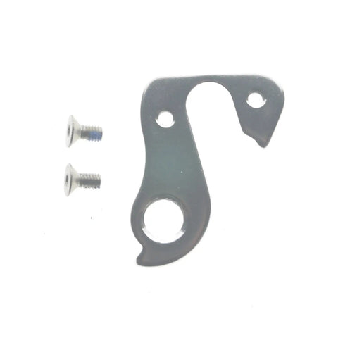 Derailleur Hanger Replacement For Aqua Orca 85, Aluminum Alloy Body, Bolt-In Design, lightweight hanger with two bolts shown