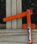 BW90 11 Universal Bowrench Deck Tool for one-person deck board straightening on wooden joists with adjustable gripper
