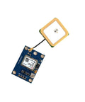 2 Pack Positioning Logic Node for MCU projects, featuring GY-NEO6MV2 module, ceramic signal element, EEPROM storage, 3-5V power.
