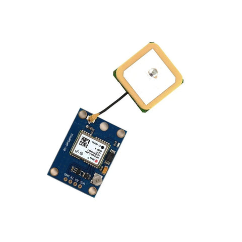 2 Pack Positioning Logic Node for MCU projects, featuring GY-NEO6MV2 module, ceramic signal element, EEPROM storage, 3-5V power.