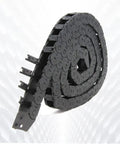 1 Meter Open Type Drag Chain Cable Carrier With 10x11mm Internal Size For 3D Printers And CNC Machines Includes End Connectors