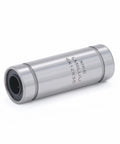 Side view of XIKE LM6LUU sealed linear ball bearing, 6x12x35mm, silver metal