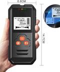 Handheld Ultimate Durable Digital Stud Finder And Wall Scanner With Bright Lcd Display for tracking metal wood iron and live AC wiring.