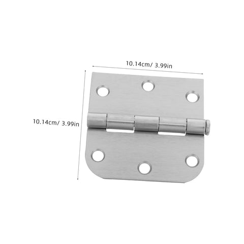 Heavy Duty Stainless Steel Door Hinges For Wood Interior Doors Featuring Built Tough Design And Zero Hassle Mounting, 10.14cm