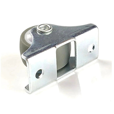 16 Pack Heavy Duty Caster Wheels 1 Inch Rigid Non Swivel Ball Bearing Trolley Casters Built Tough As Nails metal plate with wheel.
