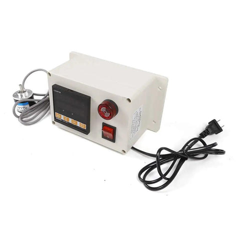 Heavy Duty Industrial Measuring Wheel With Digital Length Counter Rolling Tally Meter For Wire Cable And Tube showing control panel and cables.