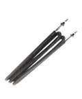 Top Shelf Effortless Finned Tubular Heater 4000W 220V Rust Resistant Stainless Steel Hot Air Spiral Coil M12 Mount close-up view.