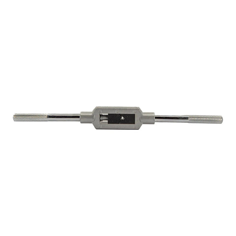 1/4 To 1-1/8 Inch Adjustable Tap Wrench With Long Handle for extra leverage, handles 1/8 To 3/4 Inch NPT Pipes and 11/64 To 41/64 Reamer Work