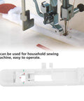 One Step Button Hole Press Foot For Home Sewing Machines Lightweight Durable Plastic Keyhole Attachment detailed view