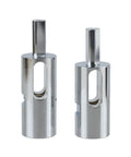 Twist Ties Drill Chuck Tool For 9 And 11 Gauge Fence Ties Compatible With 3 8 Inch Power Drills Wire Twister chrome cylindrical tools
