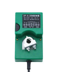 No Sweat Installation Adjustable Air Damper Actuator For Hvac Ventilation Reliable Smooth Electric Drive 220V Or 24V top view of green actuator with mounting hardware