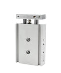 Stainless Steel Pneumatic Air Cylinder Dual Rod Double Shaft CXSM Series 20x10 To 20x100 Bore And Stroke Options