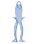 BP FP 2 Fuse Puller Non Conductive Nylon Tool for Cartridge Fuses, blue, shown in vertical view, for 13/32 in to 1-3/16 in fuses.