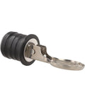 Heavy Duty Steel Rubber Drain Stopper Seal 1-1/4 Inch For Boats And Lawn Rollers, Leak Proof shown in a side view